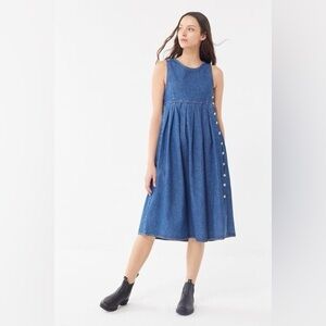 BDG Blue Midi Dress